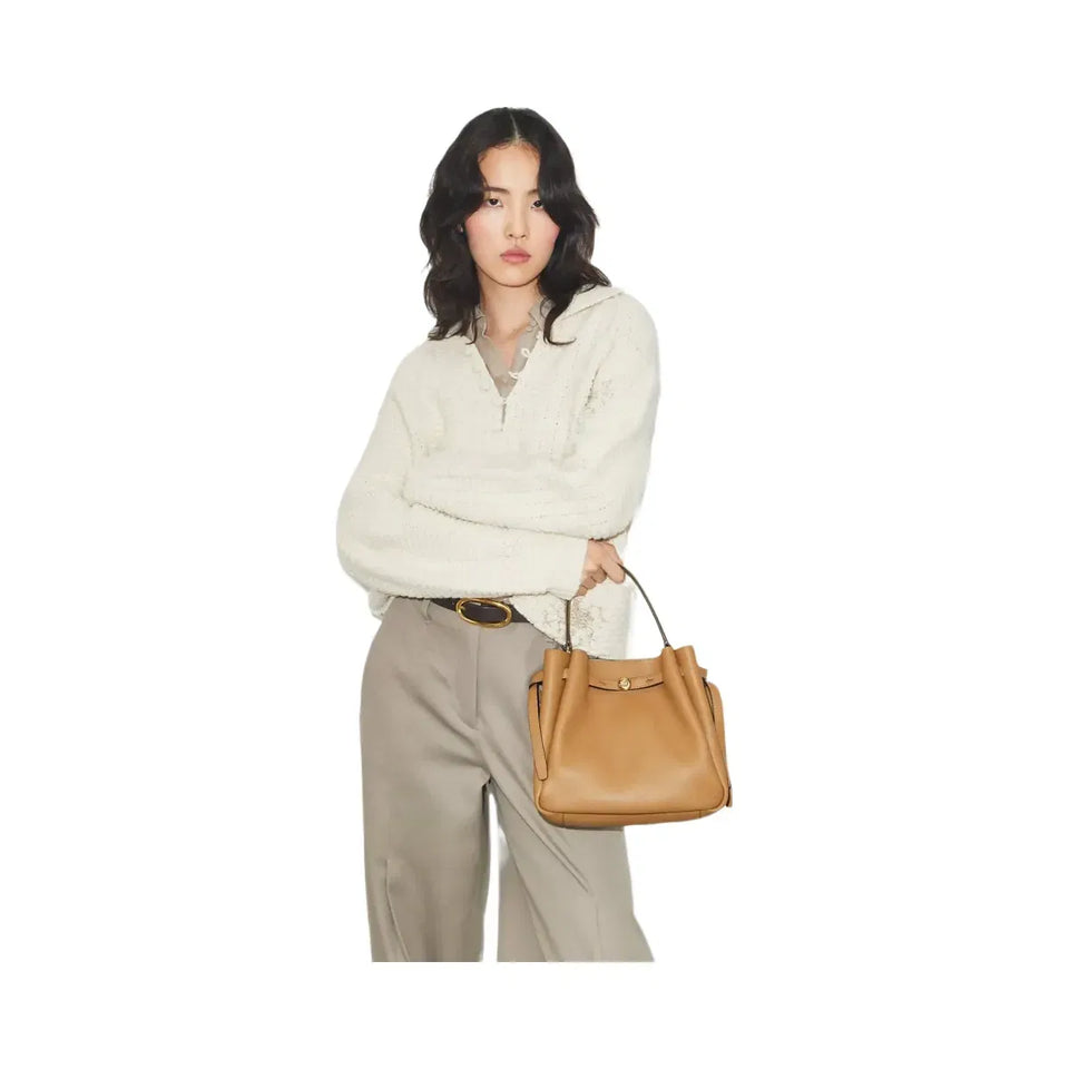 Tory Burch Romy Bucket Bag Tiramisu