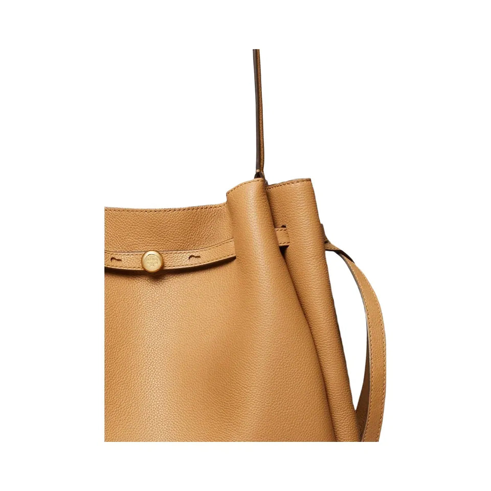 Tory Burch Large Romy Bucket Bag Tiramisu