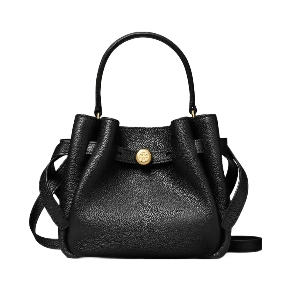 Tory Burch Mini Romy Bucket Bag Black