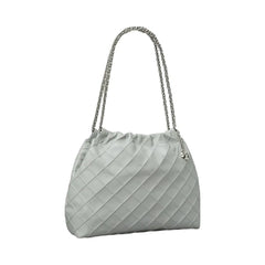 Tory Burch Fleming Soft Hobo Bag Gray