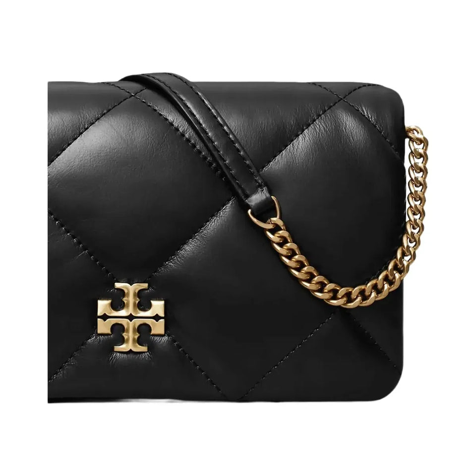 Tory Burch Kira Diamond Quilt Crossbody Black