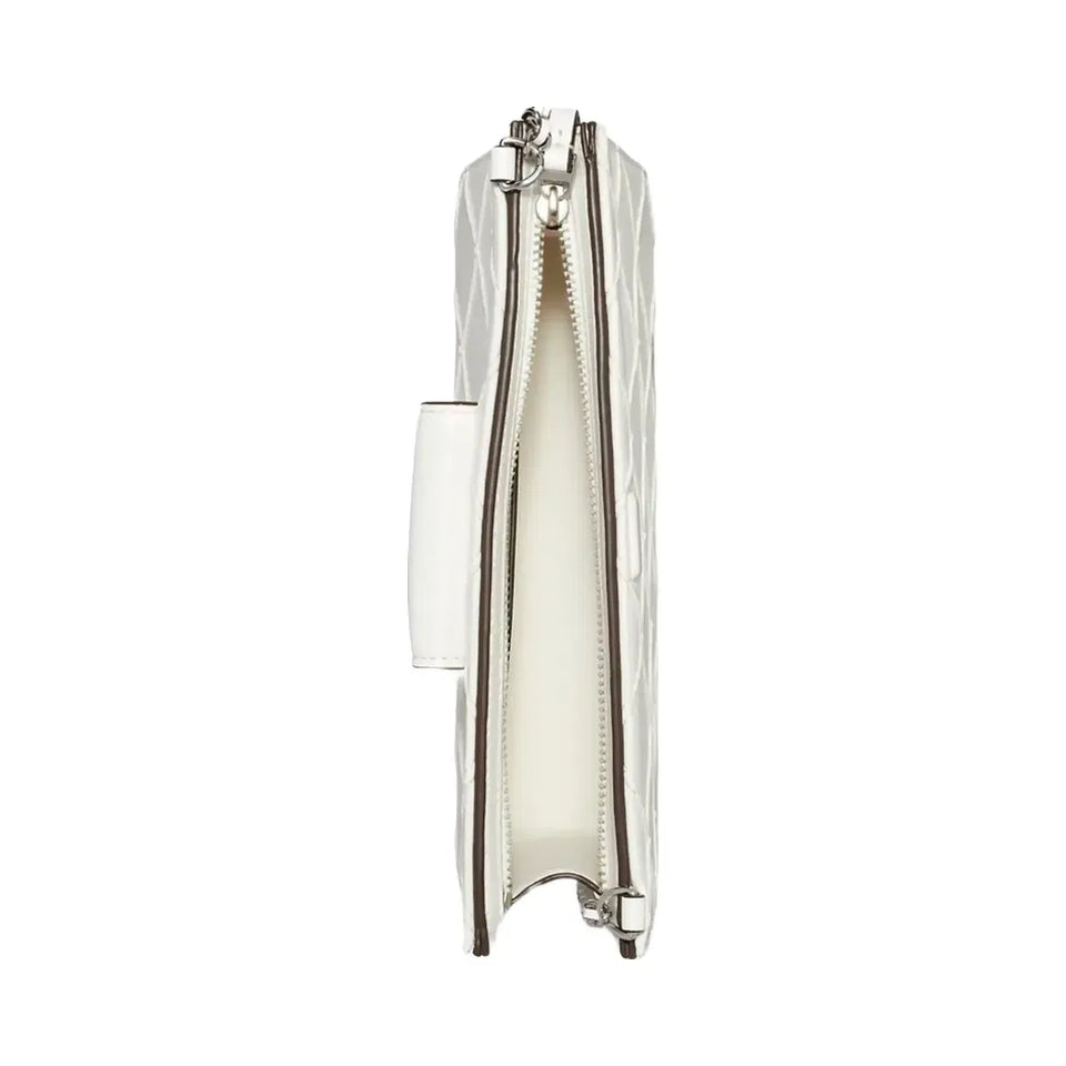 Tory Burch Mini Fleming Crossbody Blanc