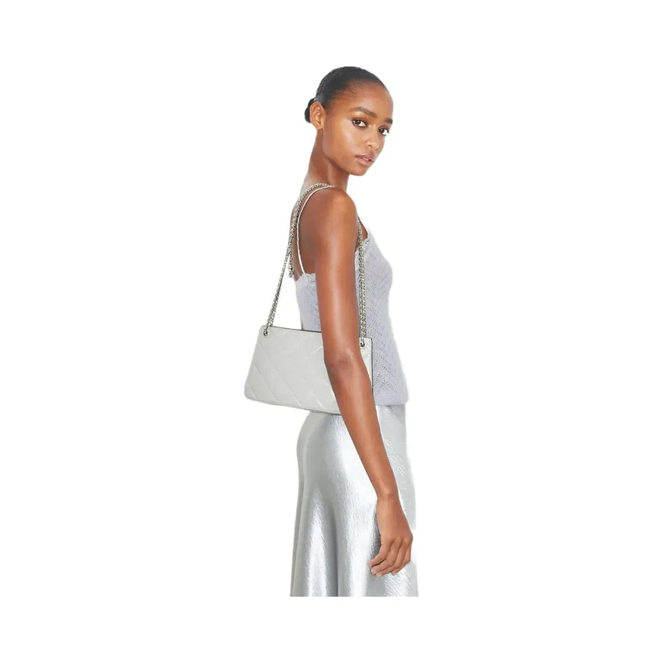 Tory Burch Fleming Pochette Gray