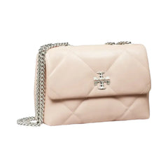 Tory Burch Small Kira Diamond Quilt Shoulder Bag Soft Pink