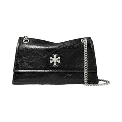 Tory Burch Mini Kira Turnlock Shoulder Bag Black