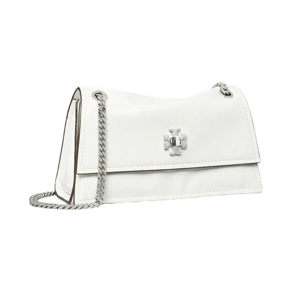 Tory Burch Mini Kira Turnlock Shoulder Bag BIANCO