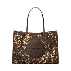 Tory Burch Ella Printed Tote Fall Fawn