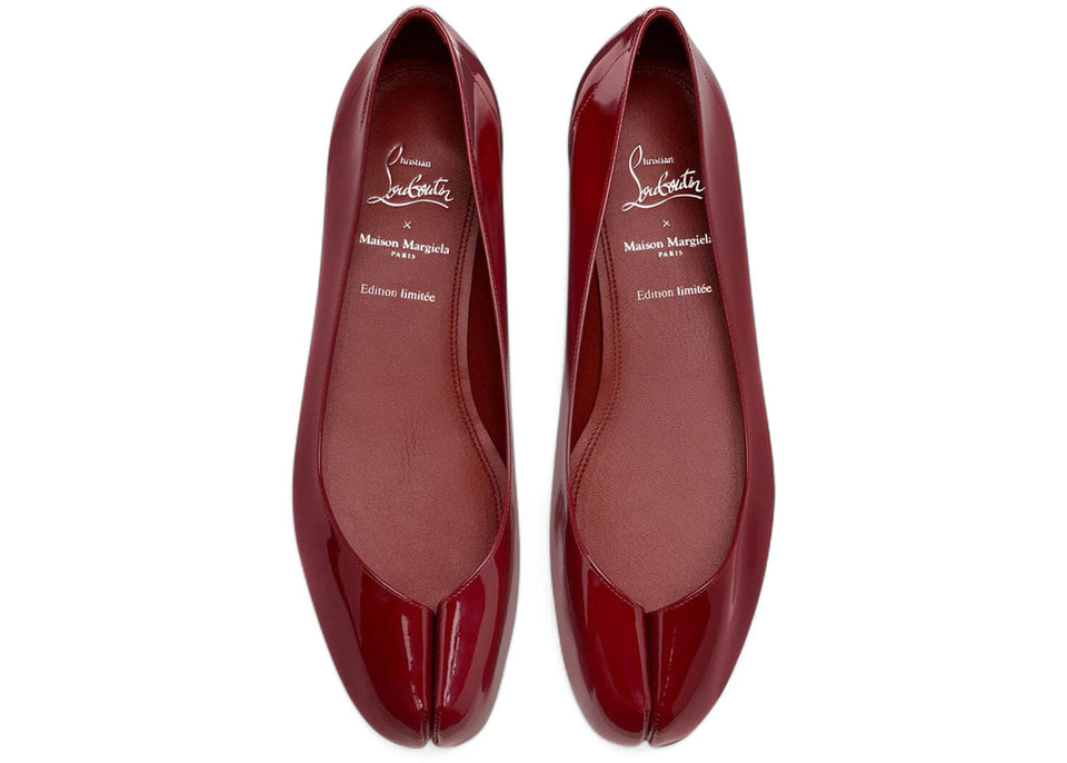 Maison Margiela X Christian Louboutin Marlougiela Flats Bordeaux Womens