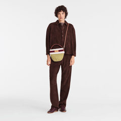 Longchamp Le Pliage Collection Crossbody bag Pistachio/Burgundy