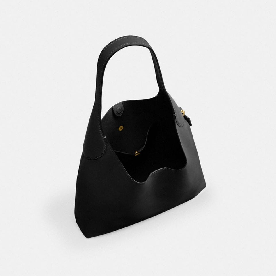 Coach Brooklyn Shoulder Bag 39 Brass Black