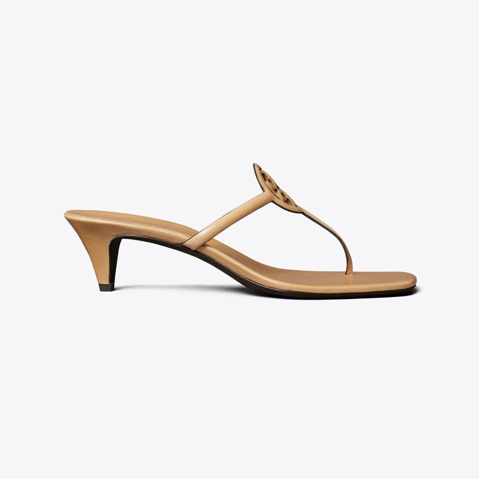 Tory Burch Miller Capri Kitten Heel HONEYCOMB TAN / HONEYCOMB TAN