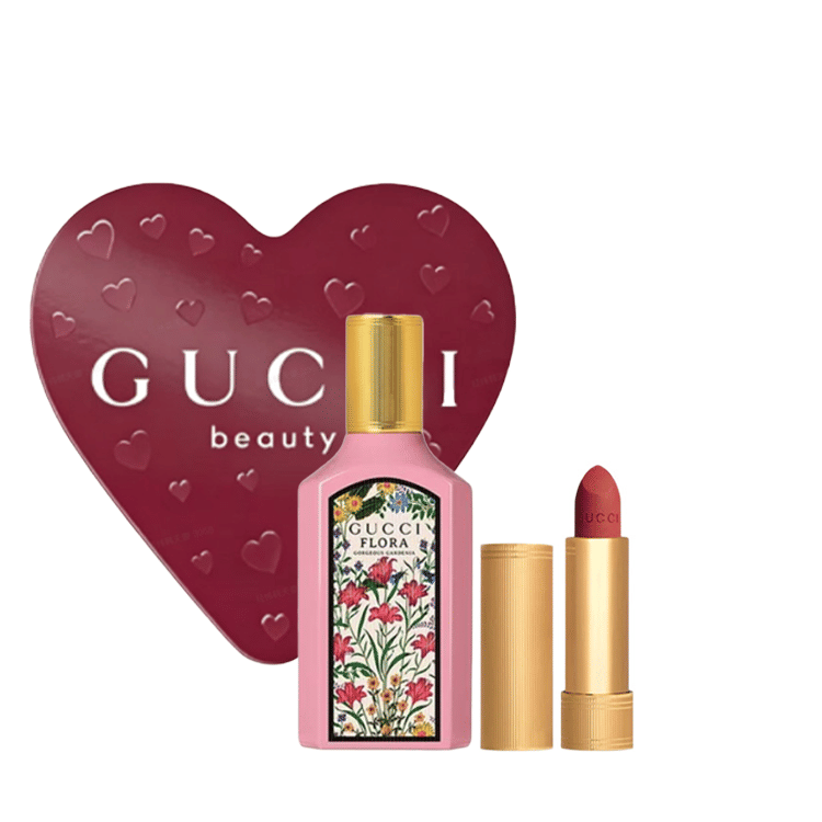 Gucci Dreamy Gardenia Mini Golden Tube Lipstick Balm Makeup Perfume Set 2026 520 Box Limited Edition Eau De Parfum Edp