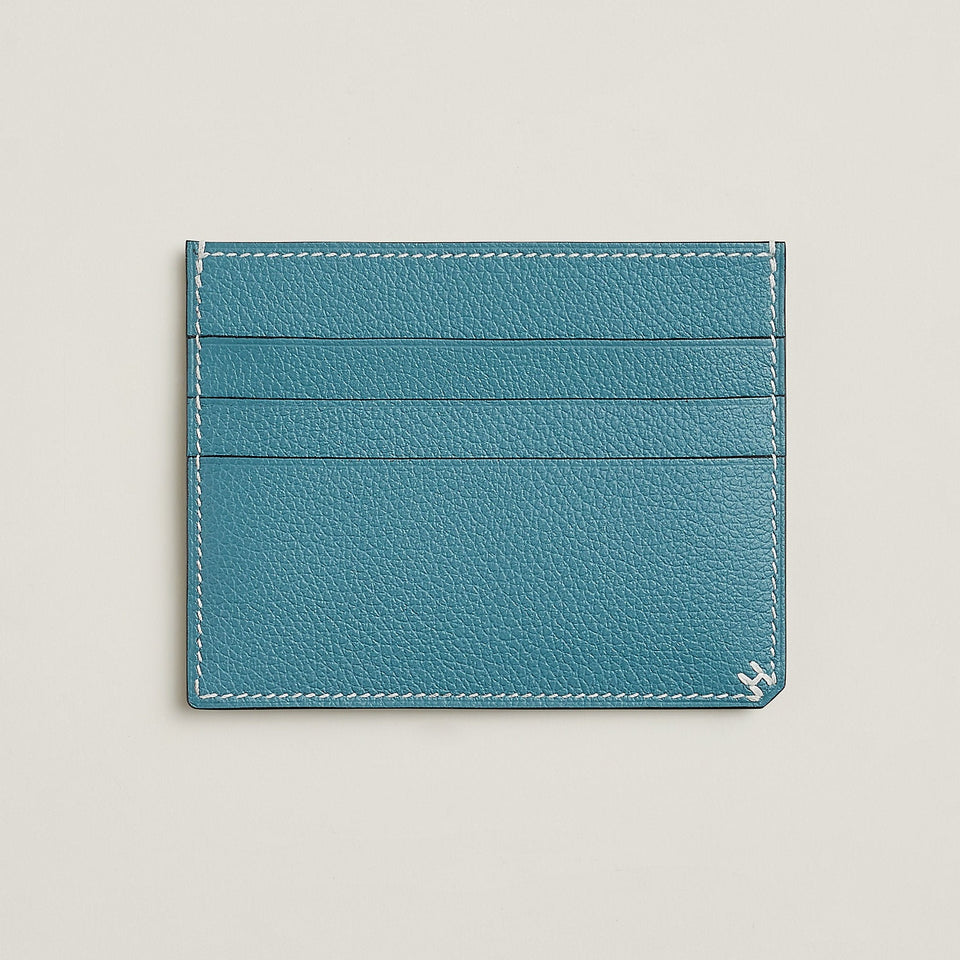 Hermes H Sellier Card Holder Noir