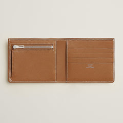 Hermes H Sellier Compact Wallet Noir