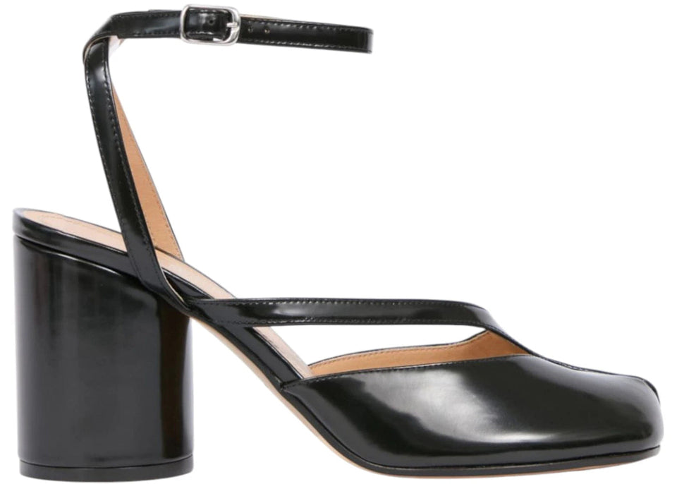 Maison Margiela Tabi Pump Sandals Black Womens