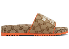 Gucci X The North Face Edition Gg Sandal Beige Orange Womens