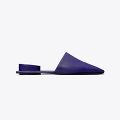 Tory Burch Pierced Mule BALLPOINT BLUE / SILVER