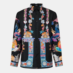 Patterned Short-Sleeve Shirt