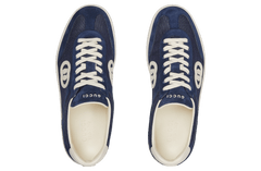 Gucci Interlocking G Sneaker Blue Suede