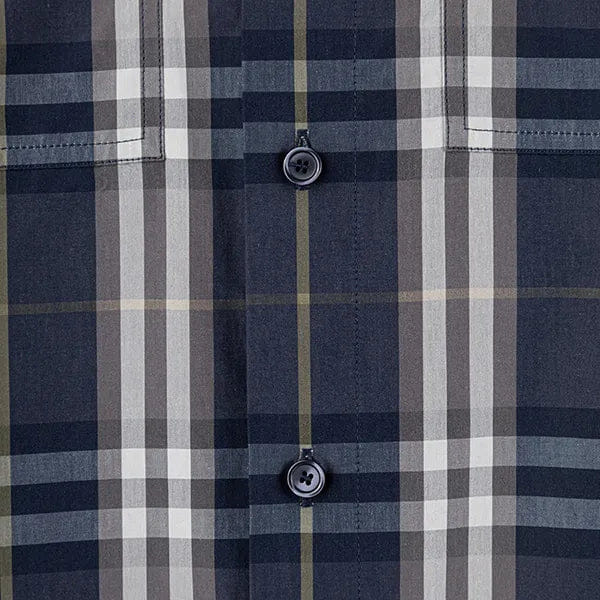 Burberry Men's Check In Shirt Camisa