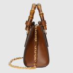 GUCCI Diana Mini Tote – Brown