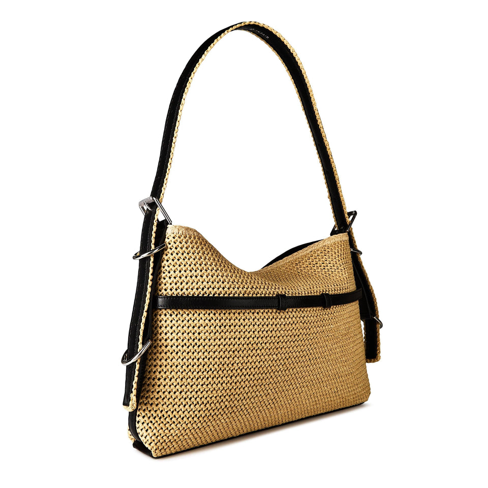 Voyou Calfskin Leather Medium Hobo Bag