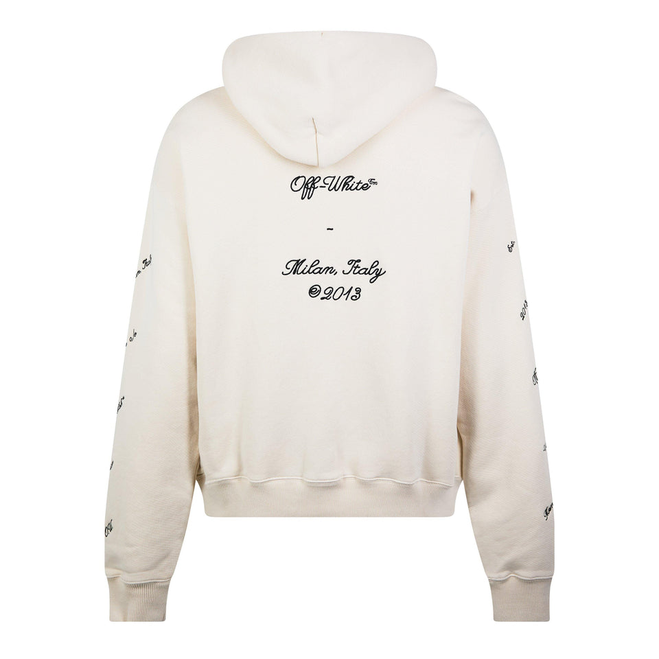 23 Logo Hoodie, All-over Graphic Print