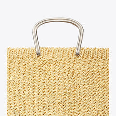 Tory Burch Large Crocheted Tote Natural