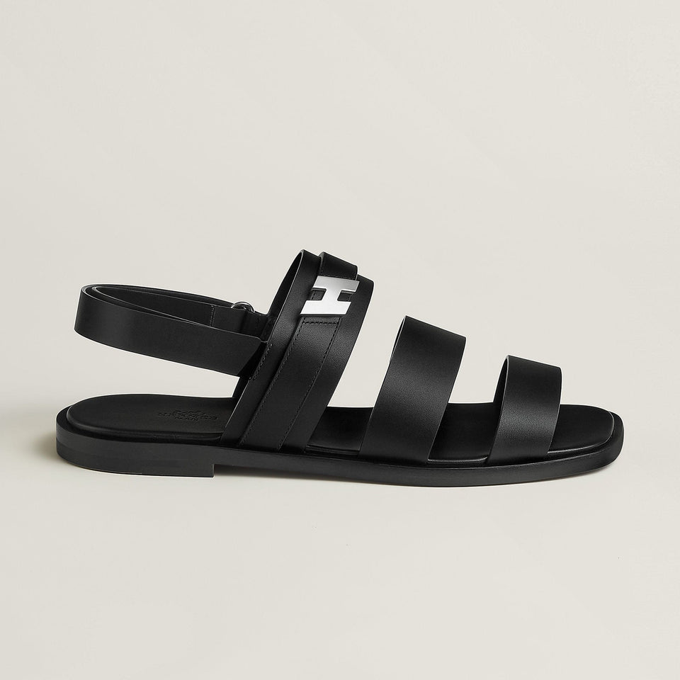 Hermes Miky Sandal Noir