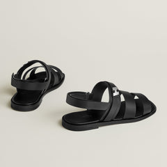 Hermes Miky Sandal Noir