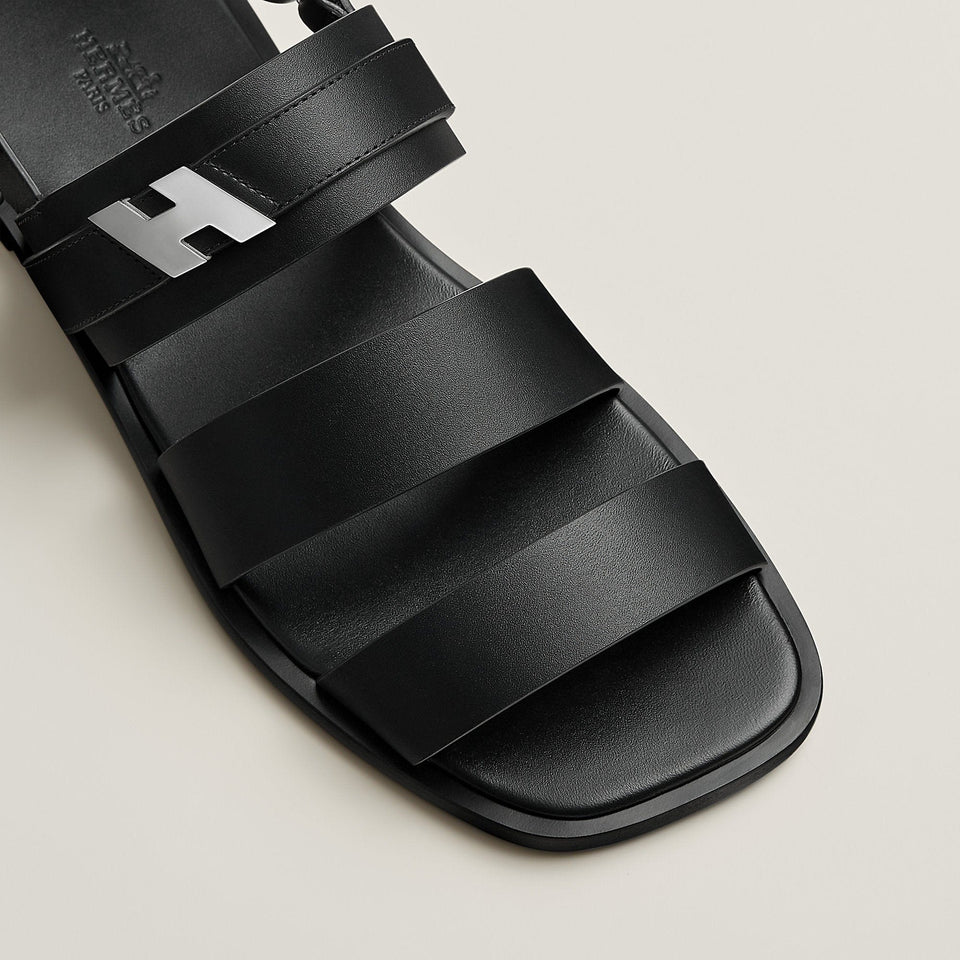 Hermes Miky Sandal Noir