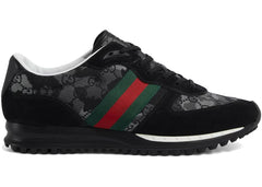 Gucci Re-Motion Sneaker Black Grey Camouflage Gg Canvas