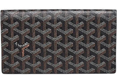Goyard Richelieu Wallet Goyardine Black/Brown