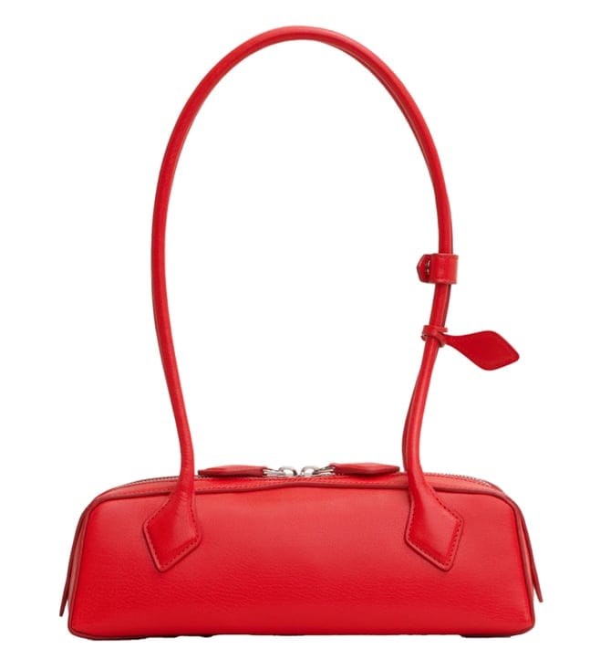 Red Le Teckel Small Shoulder Bag