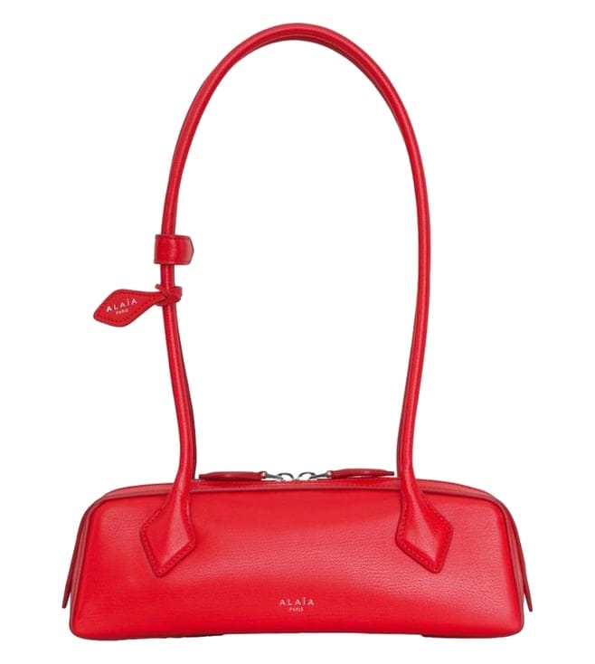 Red Le Teckel Small Shoulder Bag