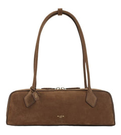 Brown Le Teckel Medium Shoulder Bag
