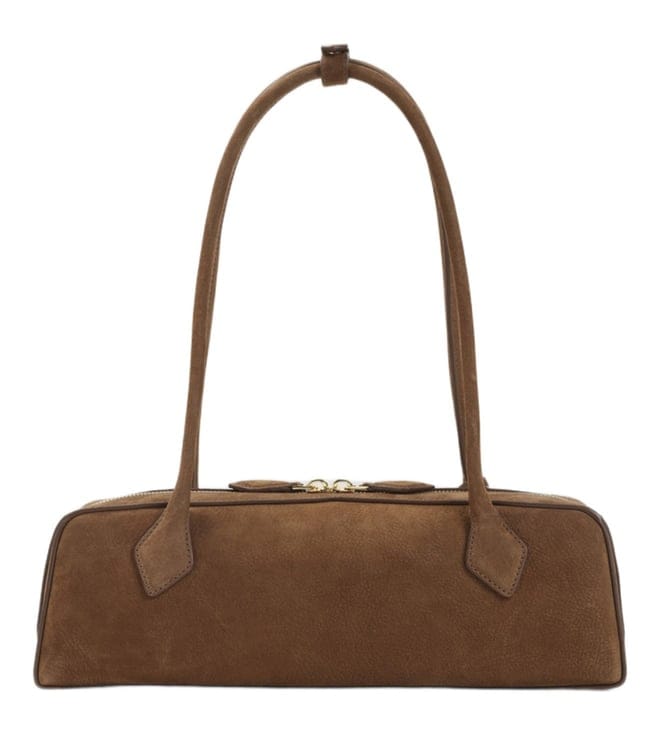 Brown Le Teckel Medium Shoulder Bag