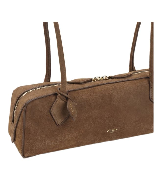 Brown Le Teckel Medium Shoulder Bag
