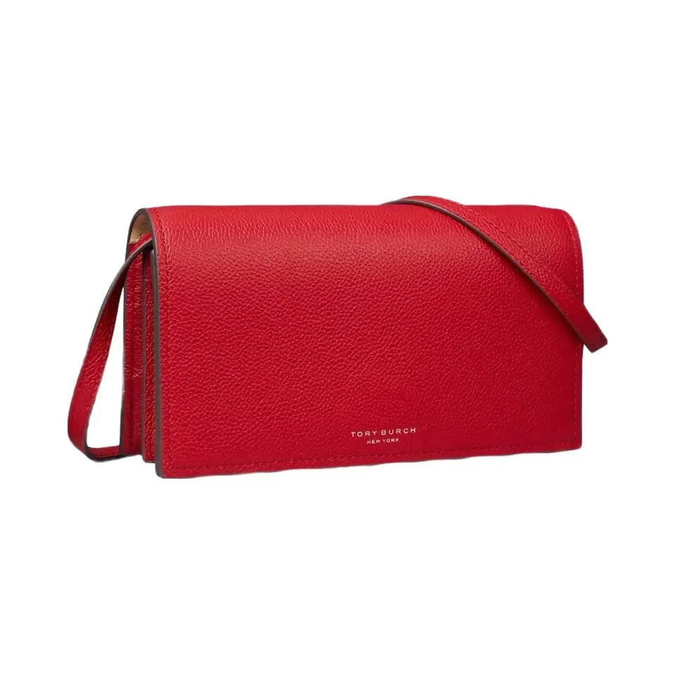 Tory Burch Romy Wallet Crossbody Tory Red