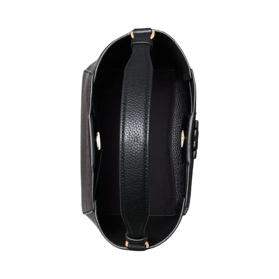 Tory Burch Small McGraw Bucket Bag Black