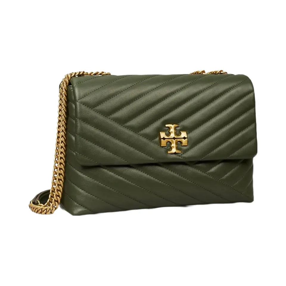 Tory Burch Kira Chevron Shoulder Bag SYCAMORE