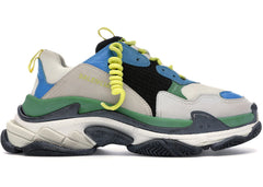 Balenciaga Triple S Sneaker Light Grey Blue Green