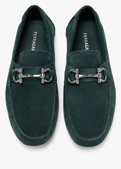 Ferragamo Gancini driving loafers