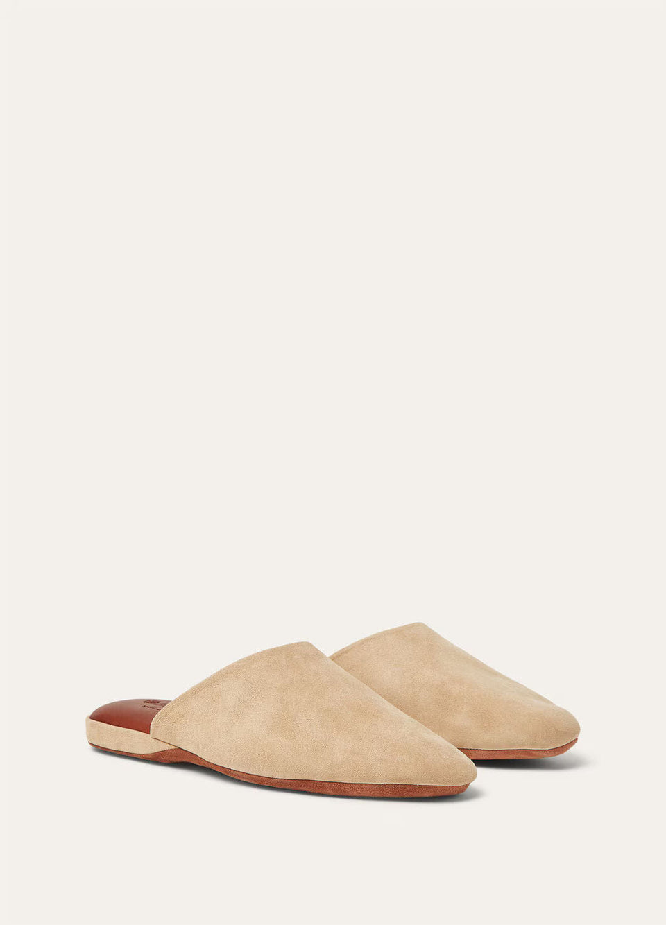 LoroPiana Marcel Walk Slipper Peanut Butter