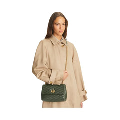 Tory Burch Small Kira Chevron Shoulder Bag SYCAMORE