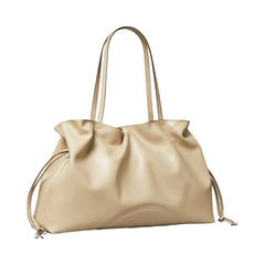 Tory Burch Ella natuura Drawstring Tote Light Stone
