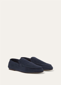 LoroPiana Summer Anton Walk Loafer Dark Blue Abyss