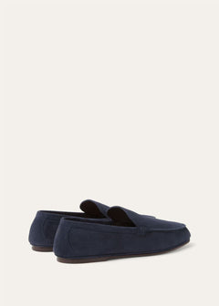 LoroPiana Summer Anton Walk Loafer Dark Blue Abyss