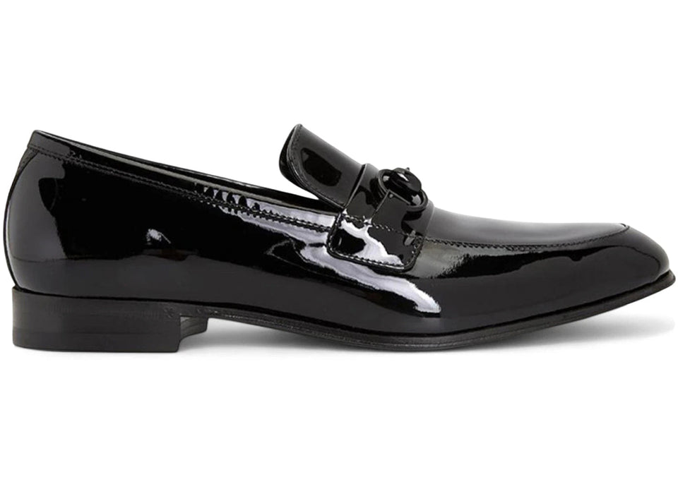 Gucci Horsebit Loafer Black Patent Leather