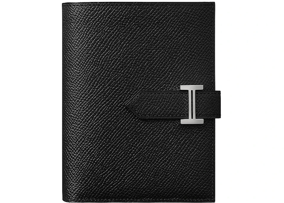 Hermes Bearn Compact Wallet Black